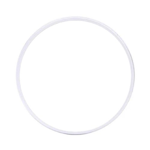 Metal Tin - Double Side in White - Round #2